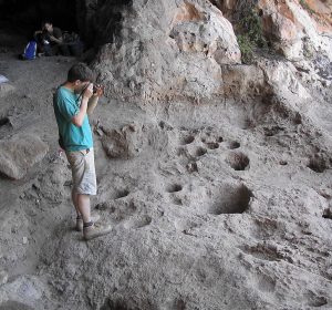 Mörser-Gruben, MIttelsteinzeit