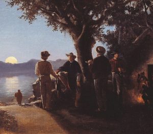 Gemälde De canta humboldt on the orinoco 2