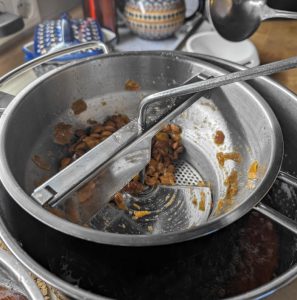 Kirschpflaumen Kerne in der Flotten Lotte