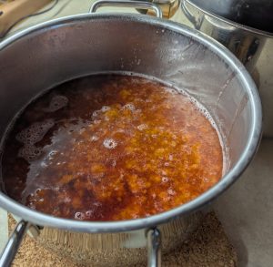 Kirschpflaumenmus gekocht