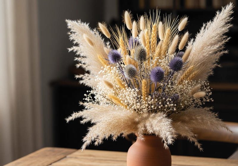 Pampasgras Blumenstrauß