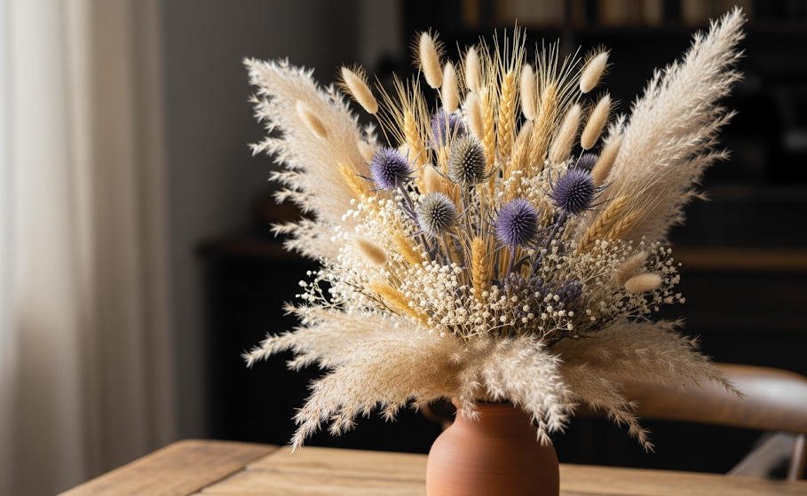 Pampasgras Blumenstrauß
