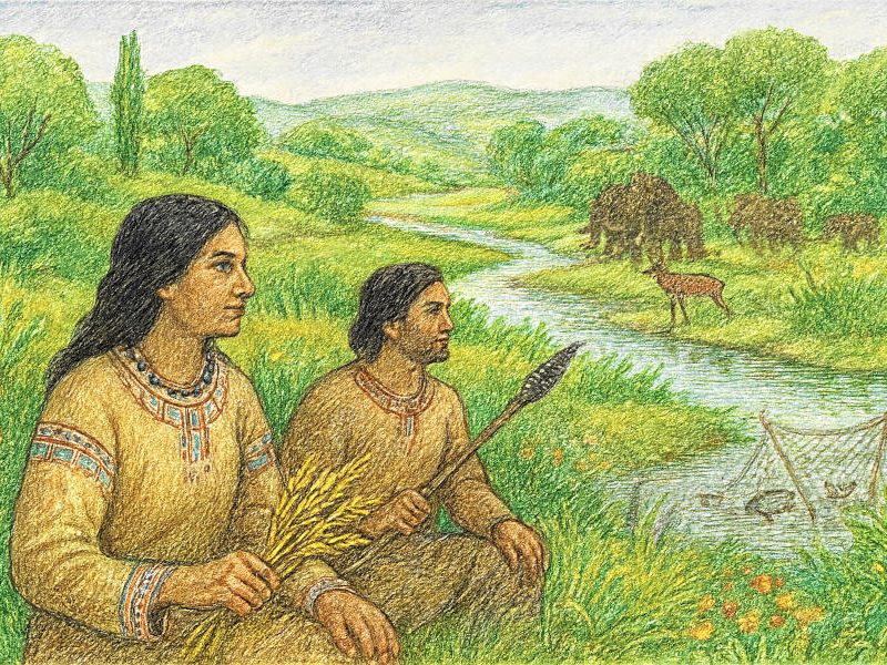 Mesolithische Jäger