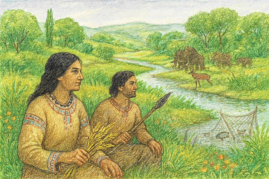 Mesolithische Jäger