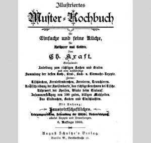 Illustriertes musterkochbuch Titelseite
