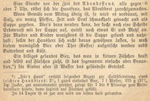 Seite im Palffy Kochbuch