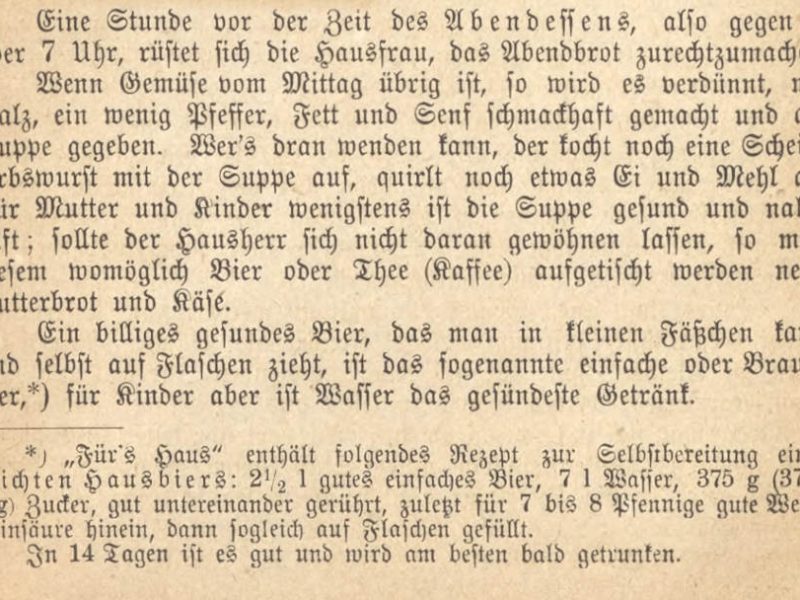 Seite im Palffy Kochbuch