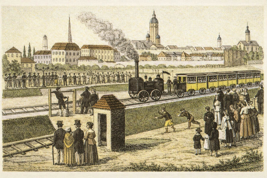 Leipzig-Dresdner Eisenbahn 1837