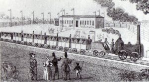 Eisenbahn Dresden-Leipzig 1837