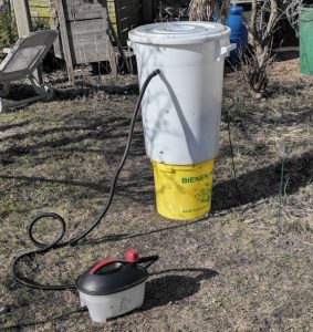 Dampfschelzer im Einsatz