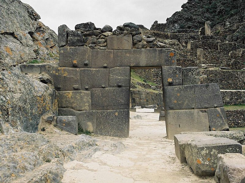 Zyklopenmauer-Tor der Inka