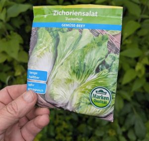 Zuckerhut Samentüte