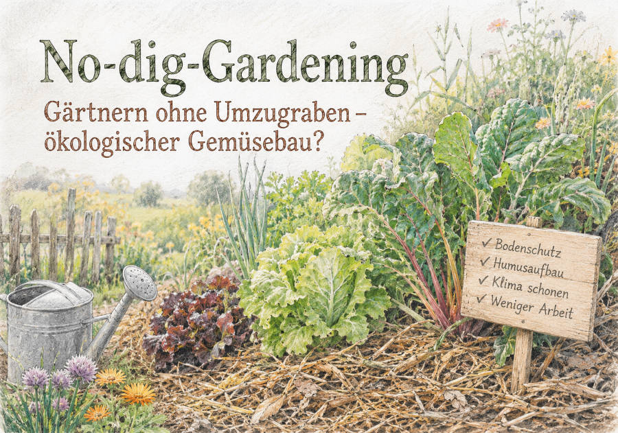 No dig gardening Symbolbild