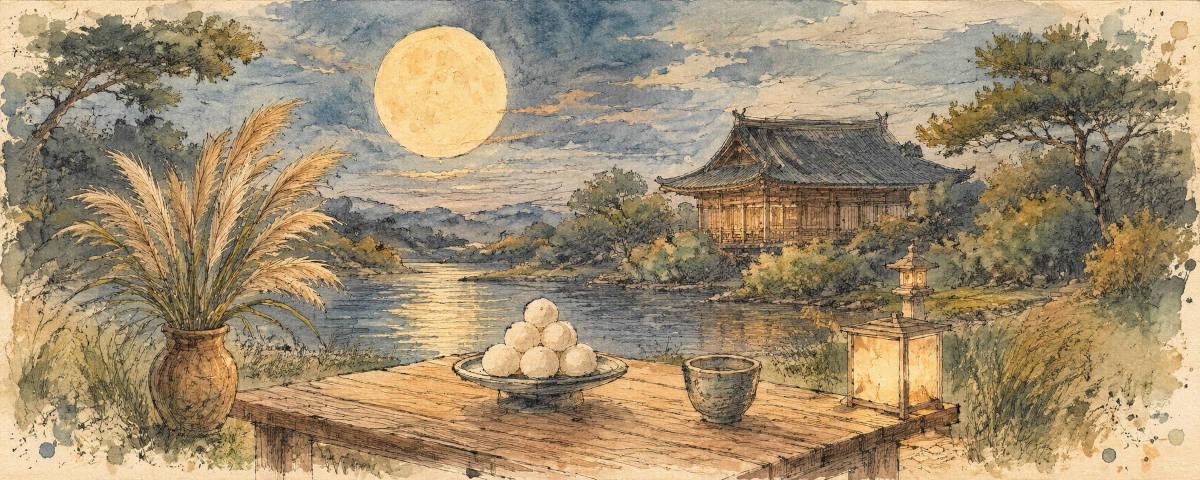 Vollmond am See